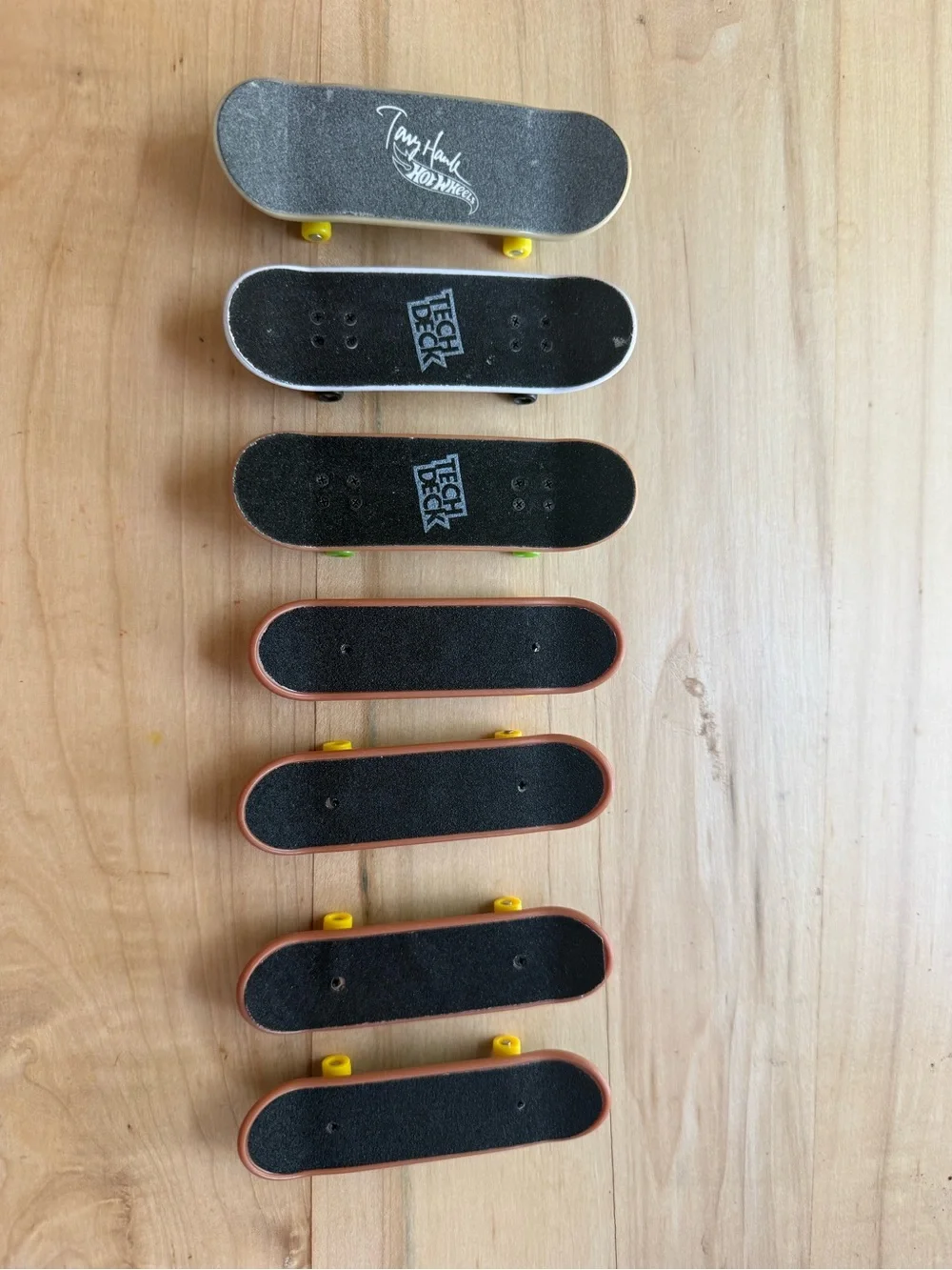Assorted Kids Fingerboard Skateboards and Accessories - Multicolor